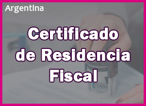 Certificado de residencia fiscal