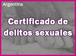 certificado delitos sexuales